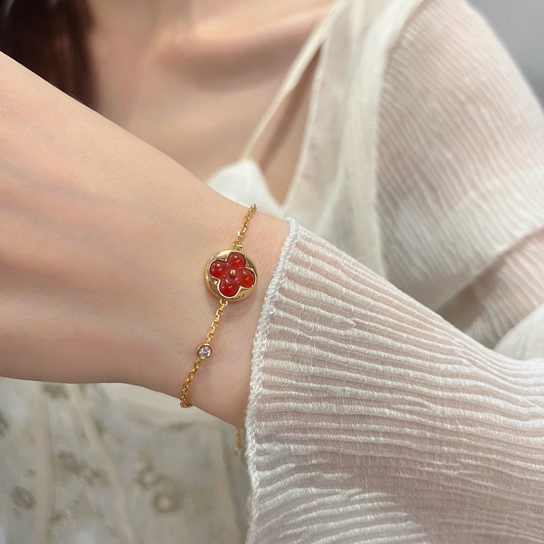 [Garvey ]SUN PEDANT CARNELIAN BRACELET