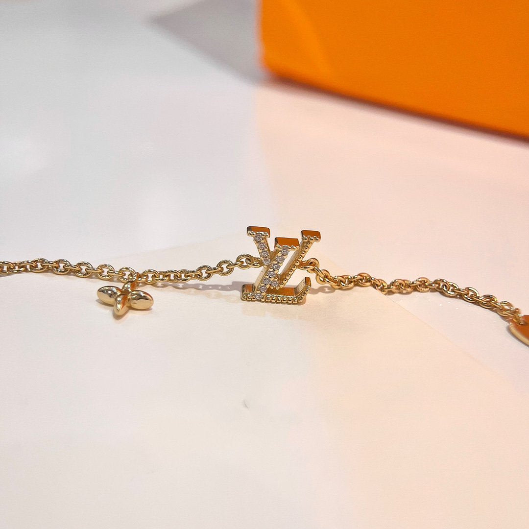 [Garvey]LOGO STAR MOTIF GOLD BRACELET