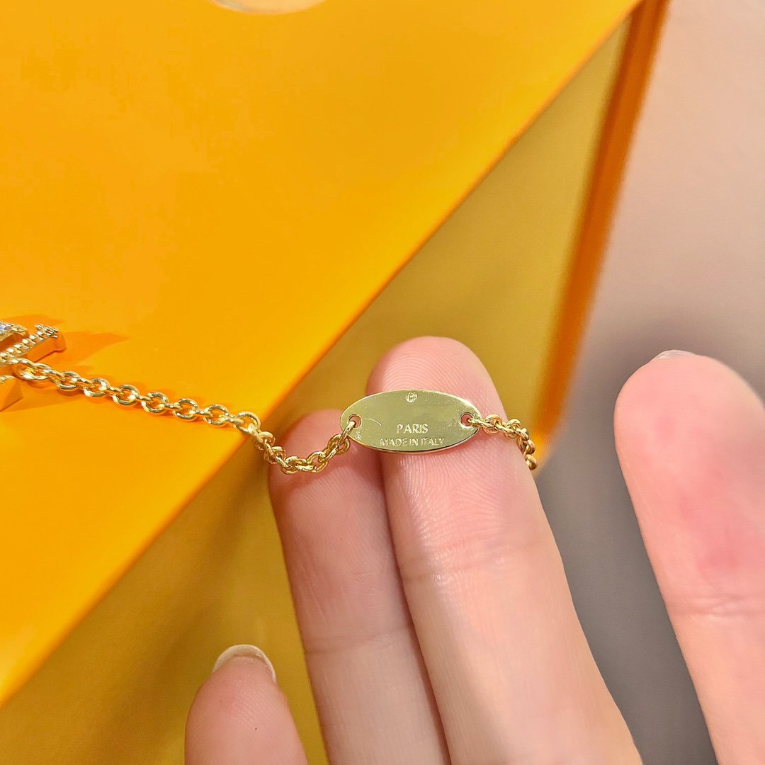 [Garvey ]LOGO STAR MOTIF GOLD BRACELET