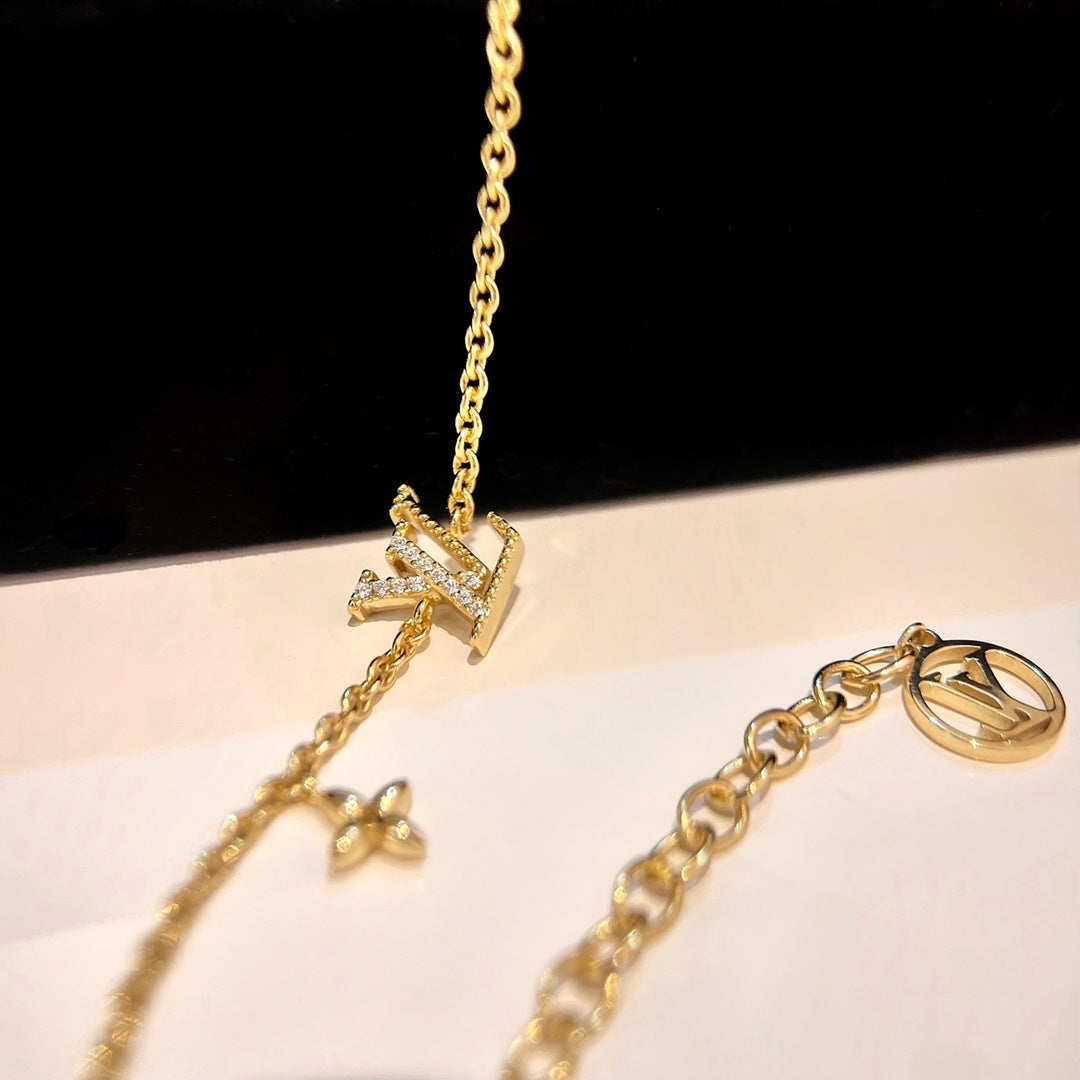 [Garvey]LOGO STAR MOTIF GOLD BRACELET