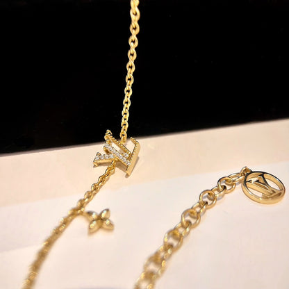 [Garvey]LOGO STAR MOTIF GOLD BRACELET
