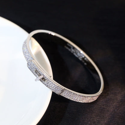 [Garvey ]KELLY BRACELET DIAMOND PAVED