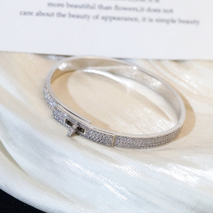 [Garvey ]KELLY BRACELET DIAMOND PAVED