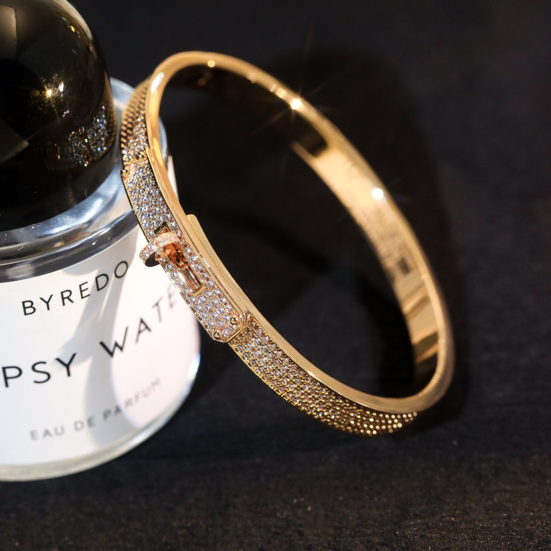 [Garvey ]KELLY BRACELET DIAMOND PAVED