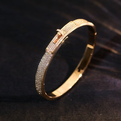 [Garvey]KELLY BRACELET DIAMOND PAVED