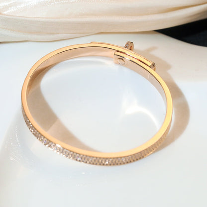 [Garvey ]KELLY BRACELET DIAMOND PAVED