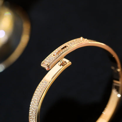 [Garvey ]KELLY BRACELET DIAMOND PAVED