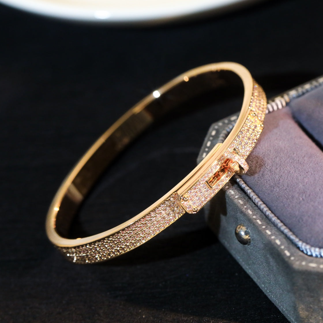 [Garvey]KELLY BRACELET DIAMOND PAVED