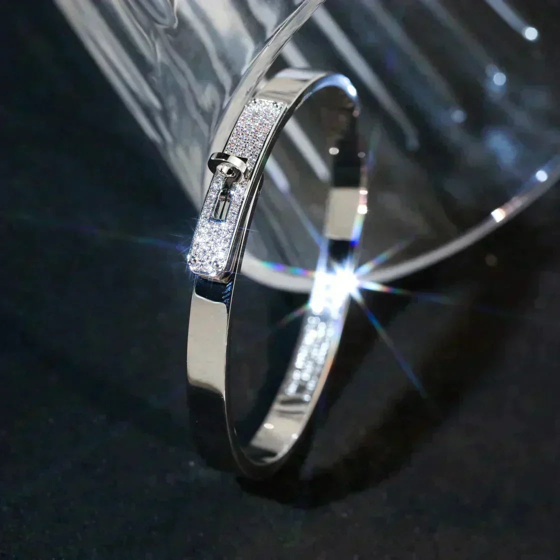 [Garvey]KELLY SILVER DIAMOND BRACELET