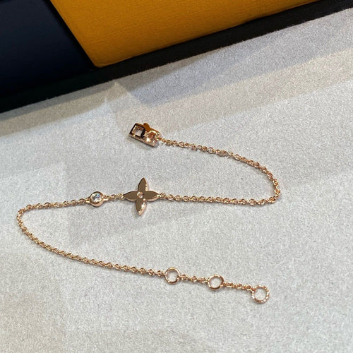 [Garvey ]STAR DIAMOND PINK GOLD BRACELET