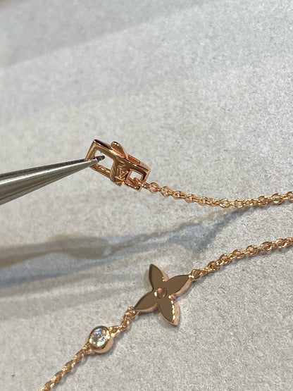 [Garvey ]STAR DIAMOND PINK GOLD BRACELET