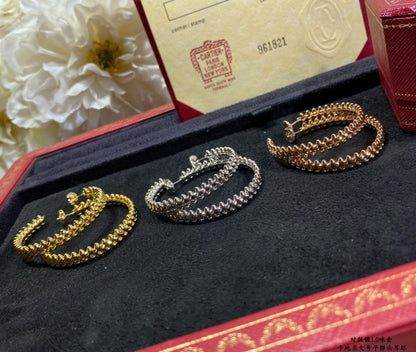 [Garvey ]CLASH LARGE HOOP EARRINGS