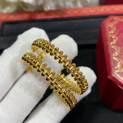 [Garvey ]CLASH LARGE HOOP EARRINGS