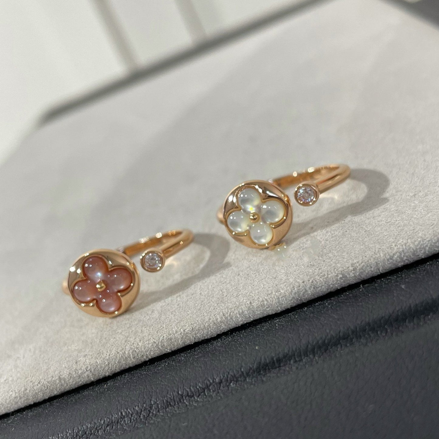 [Garvey]SUN 1 DIAMOND PINK MOP RING