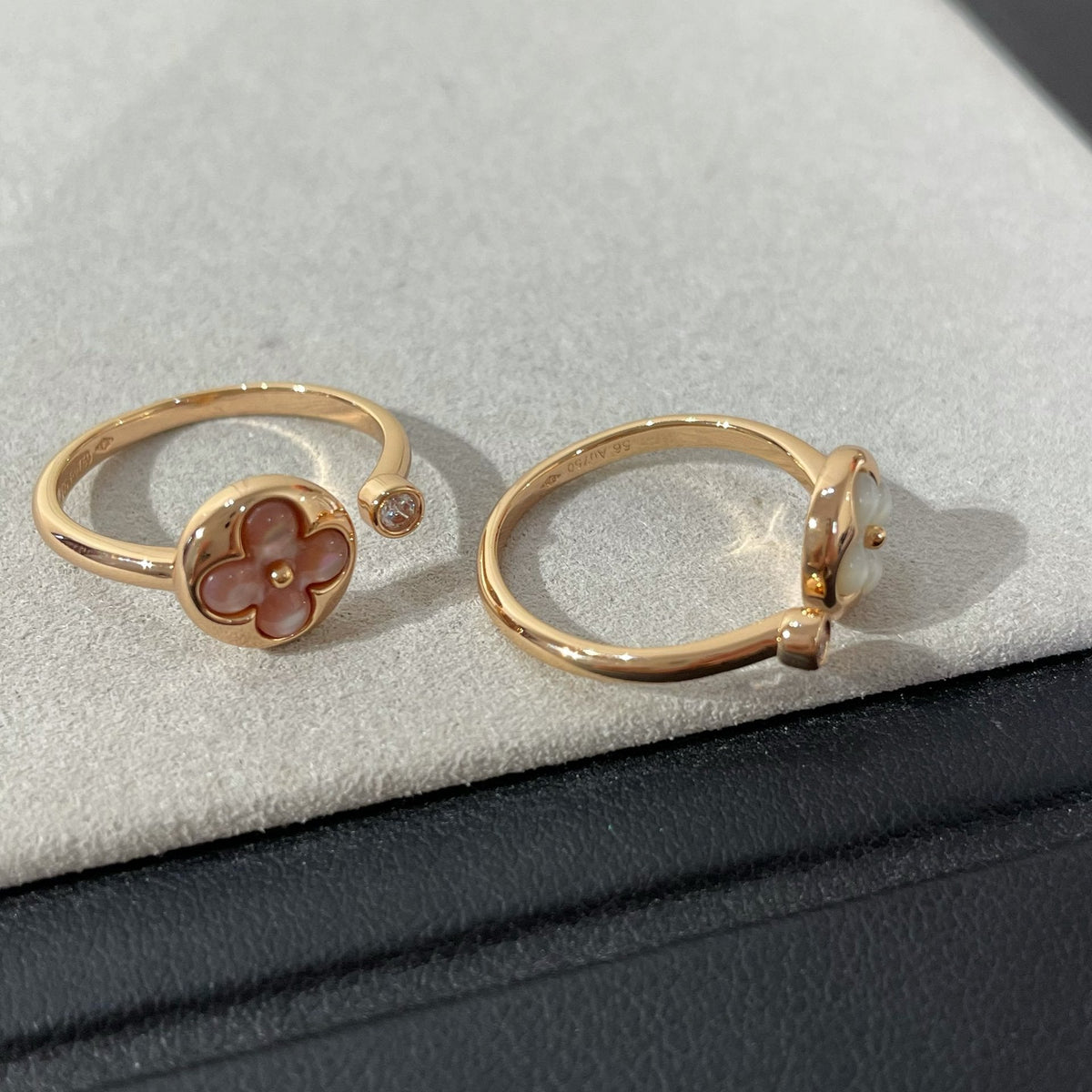 [Garvey ]SUN 1 DIAMOND PINK MOP RING