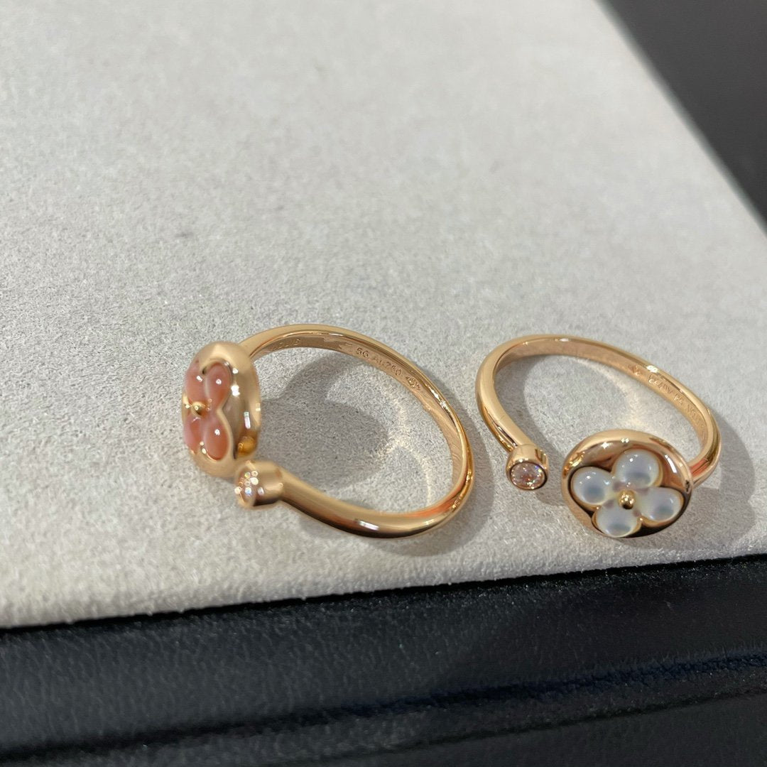 [Garvey ]SUN 1 DIAMOND PINK MOP RING