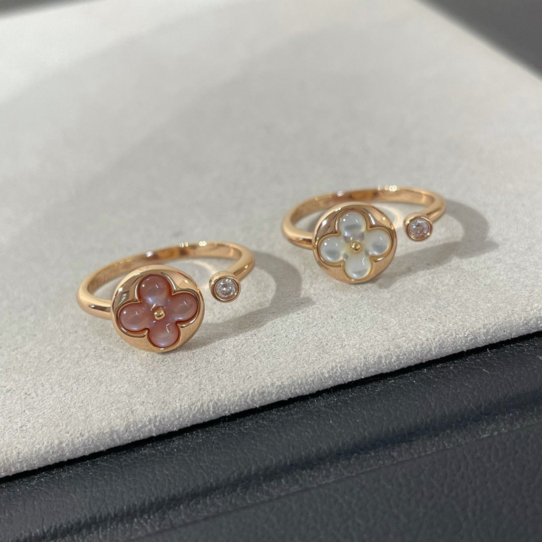 [Garvey ]SUN 1 DIAMOND PINK MOP RING