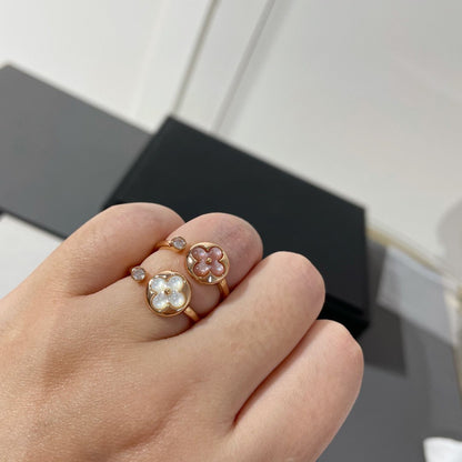 [Garvey ]SUN 1 DIAMOND PINK MOP RING
