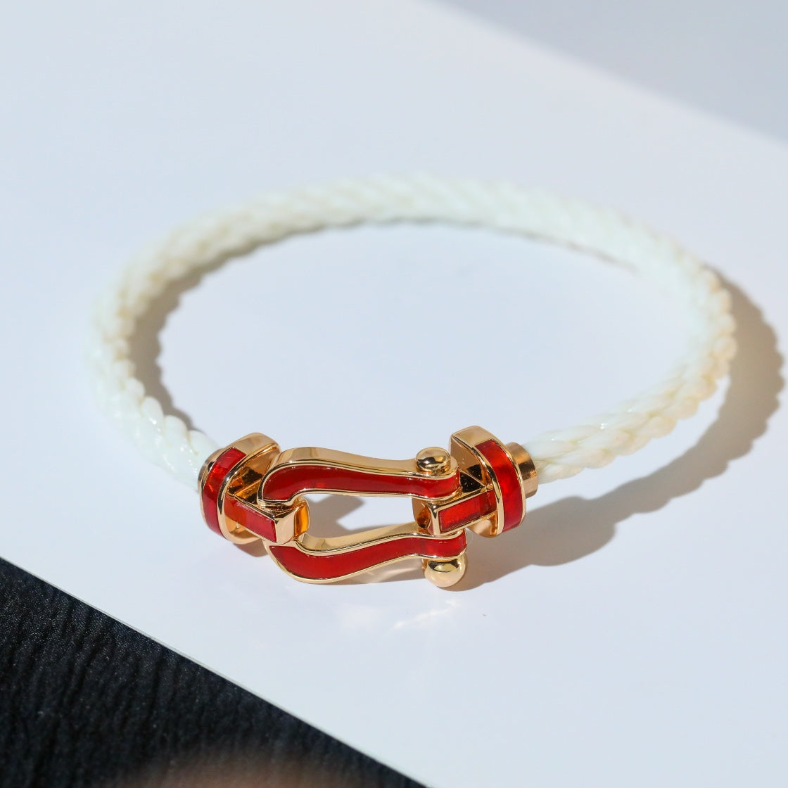 [Garvey ]FORCE 10 WHITE TEXTILE DIAMOND PAVED