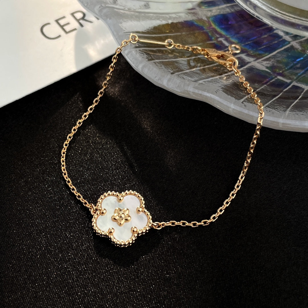 [Garvey ]LUCKY SPRING ROSE GOLD MOP BRACELET