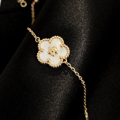 [Garvey ]LUCKY SPRING ROSE GOLD MOP BRACELET