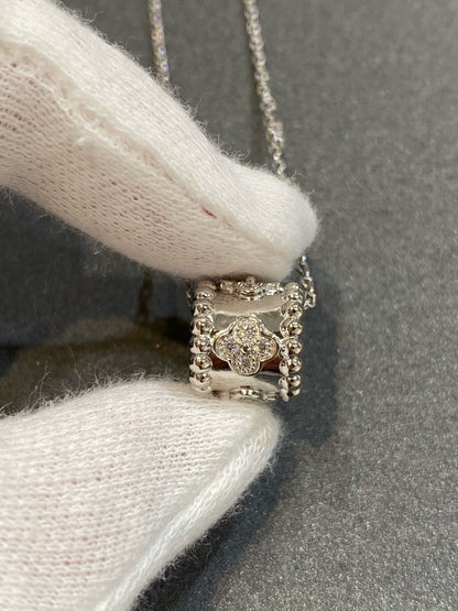 [Garvey ]PERLEE PEDANT SIVLER DIAMOND NECKLACE