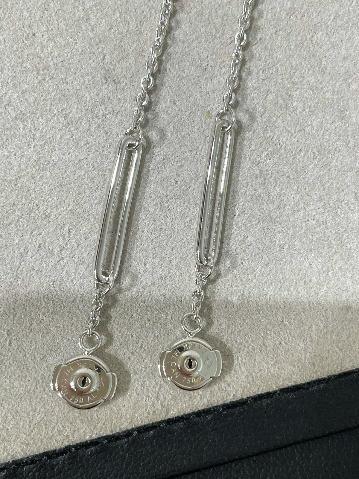 [Garvey ]CHAINE CHAOS DIAMOND DROP EARRINGS