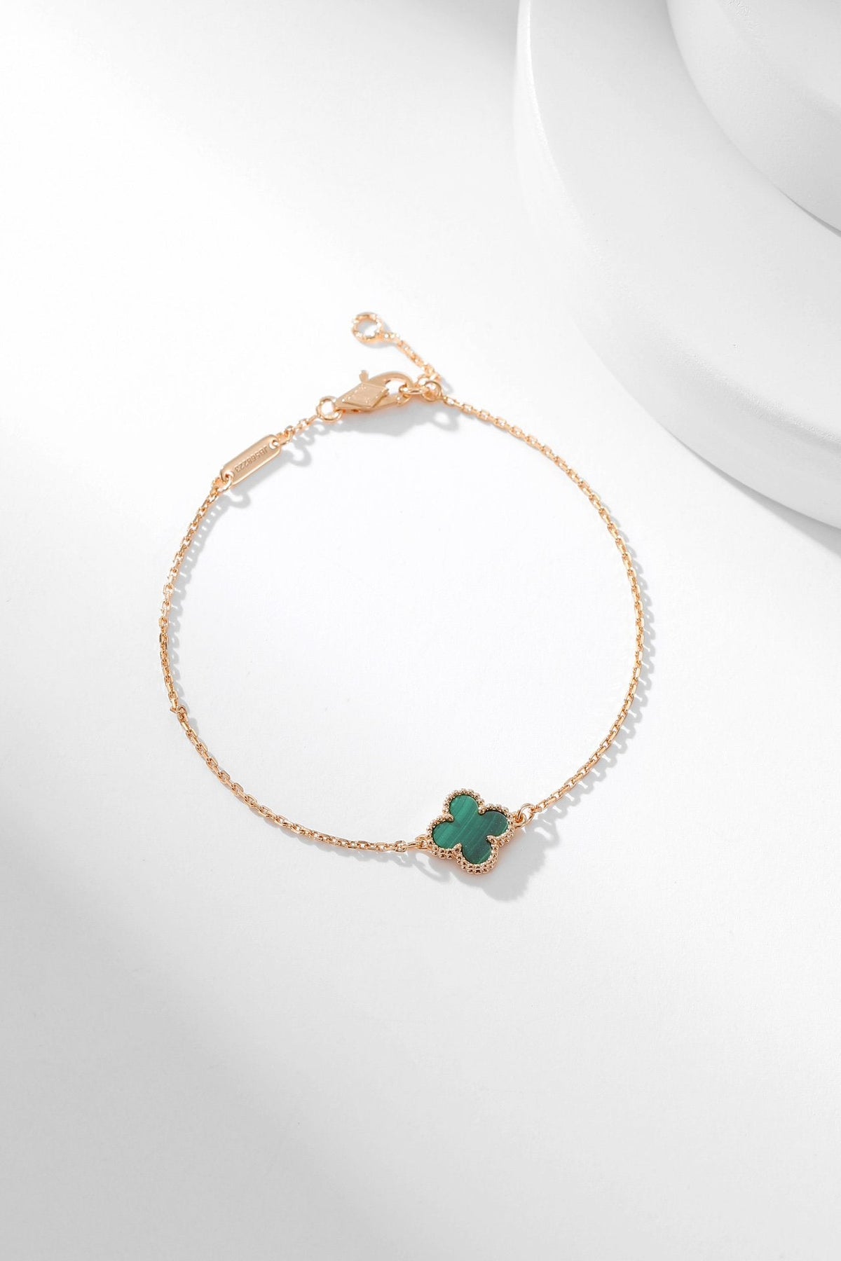 [Garvey ]CLOVER BRACELET MALACHITE 1 MOTIF