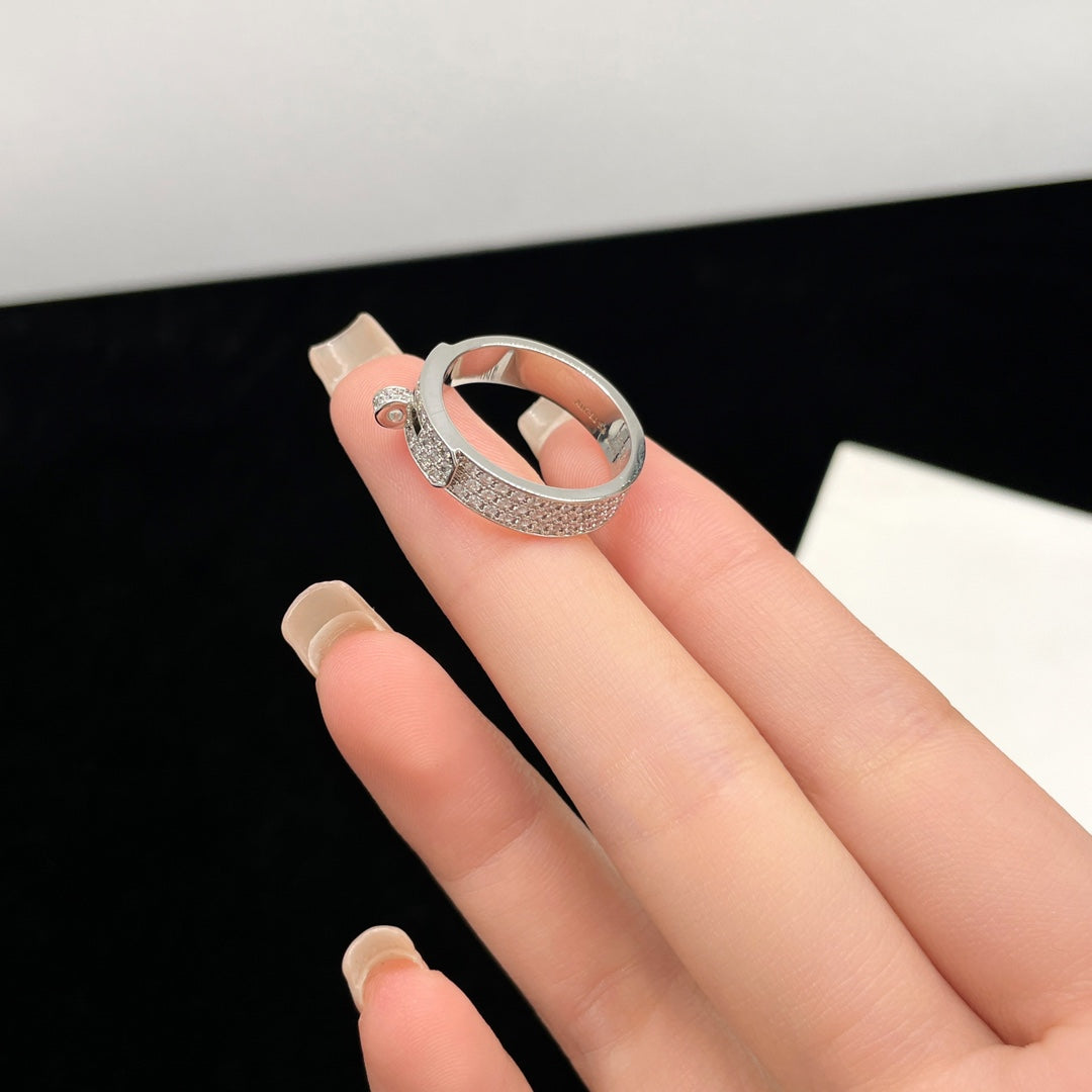 [Garvey ]KELLY SILVER DIAMOND RING