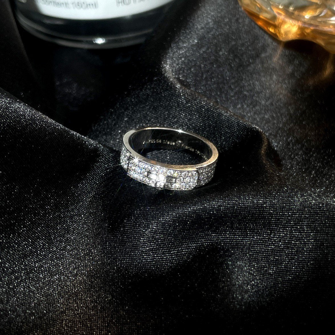 [Garvey]KELLY SILVER DIAMOND RING
