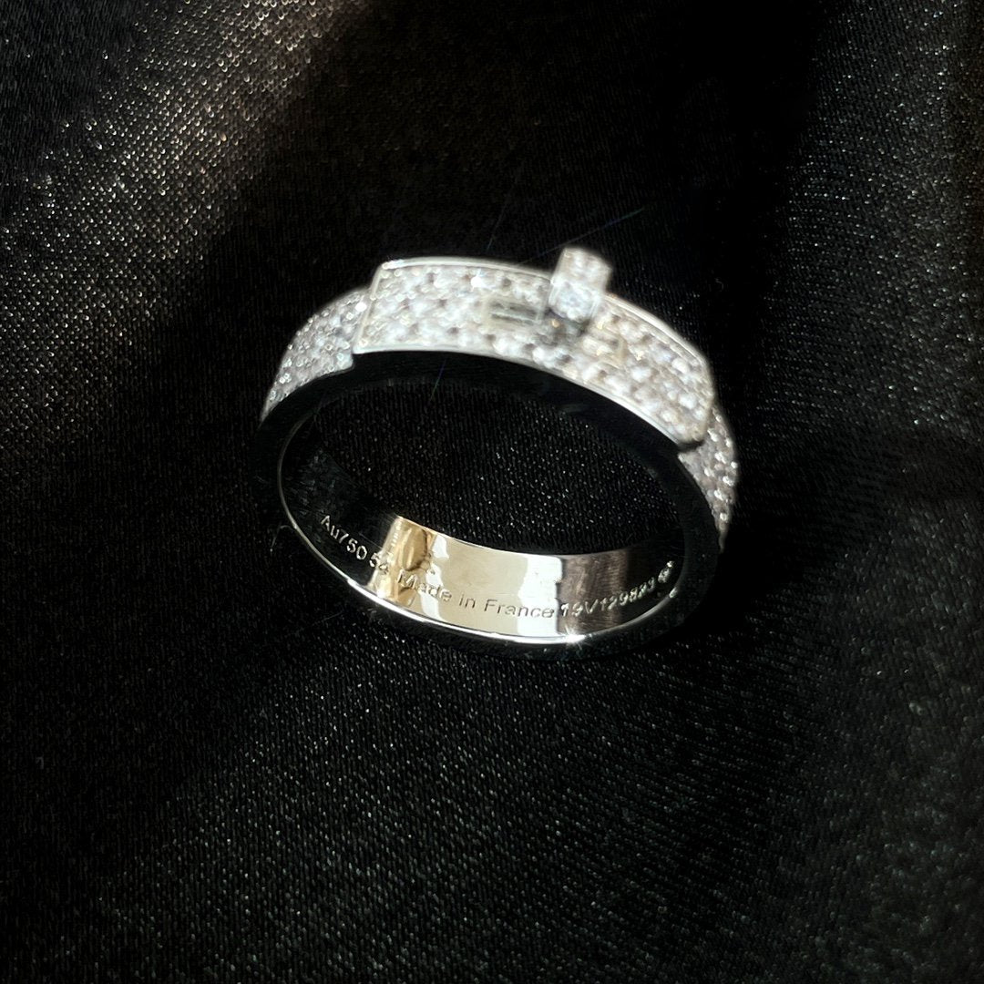 [Garvey ]KELLY SILVER DIAMOND RING