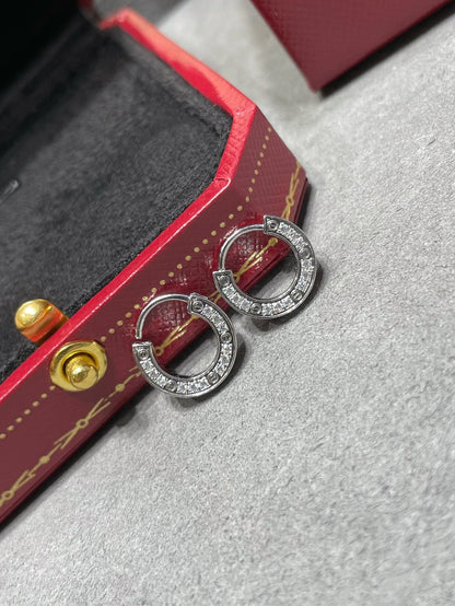 [Garvey ]LOVE DIAMOND EARRINGS