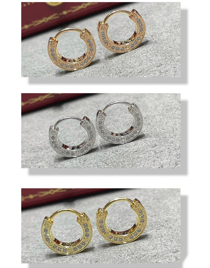 [Garvey ]LOVE DIAMOND EARRINGS