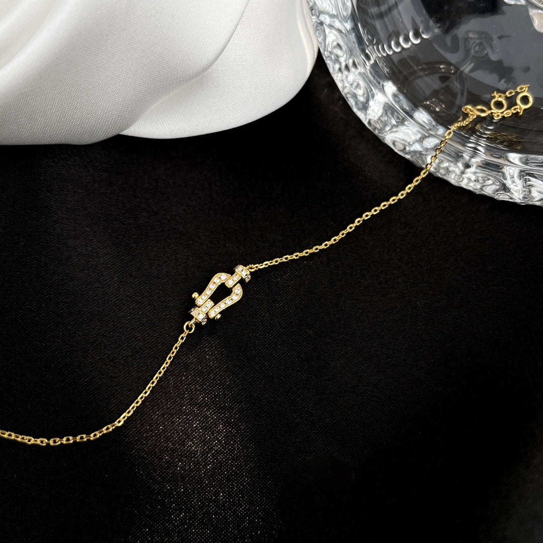 [Garvey ]FORCE 10 FULL DIAMOND BUCKLE CHAIN LINK MINI MODEL