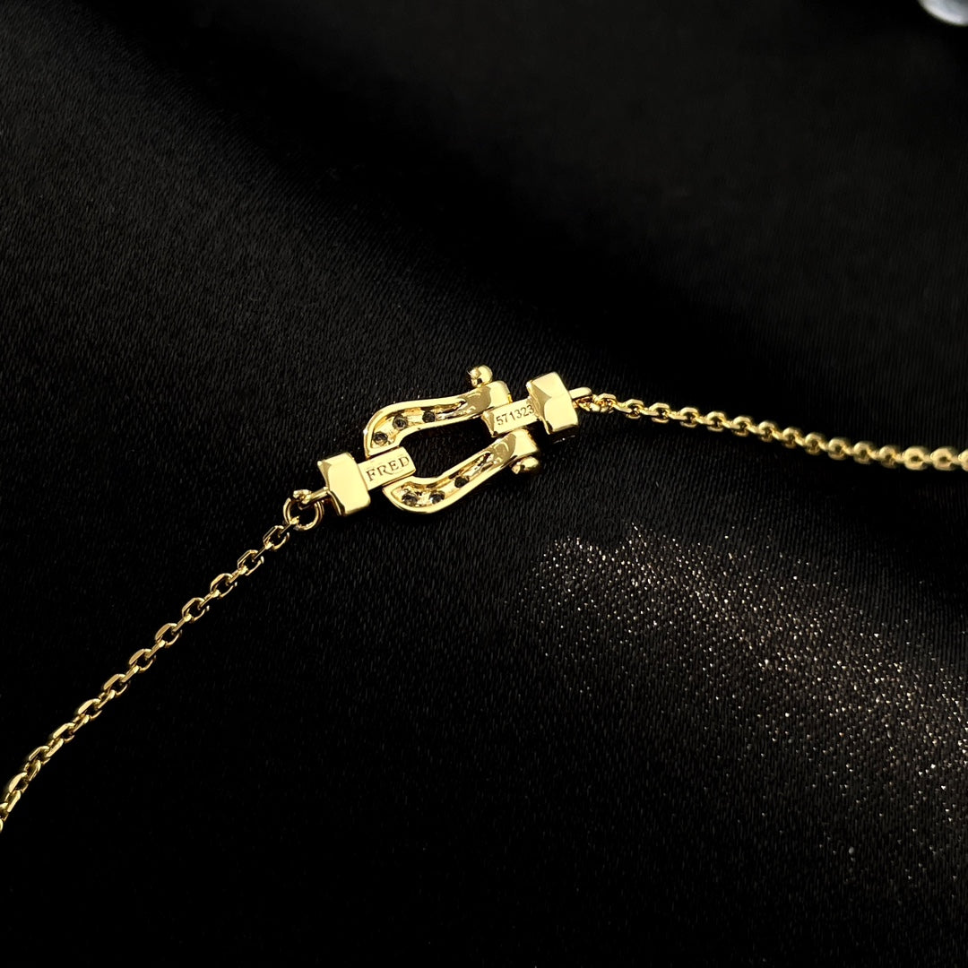 [Garvey ]FORCE 10 FULL DIAMOND BUCKLE CHAIN LINK MINI MODEL