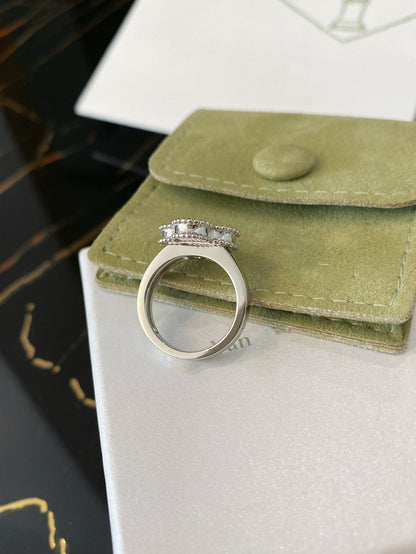 [Garvey ]CLOVER SILVER RING