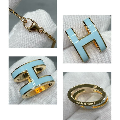 [Garvey ]POP H SKY BLUE NECKLACE
