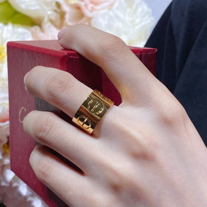 [Garvey ]LOVE 11MM LARGE RING