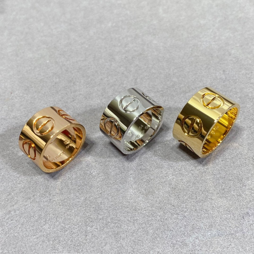 [Garvey ]LOVE 11MM LARGE RING