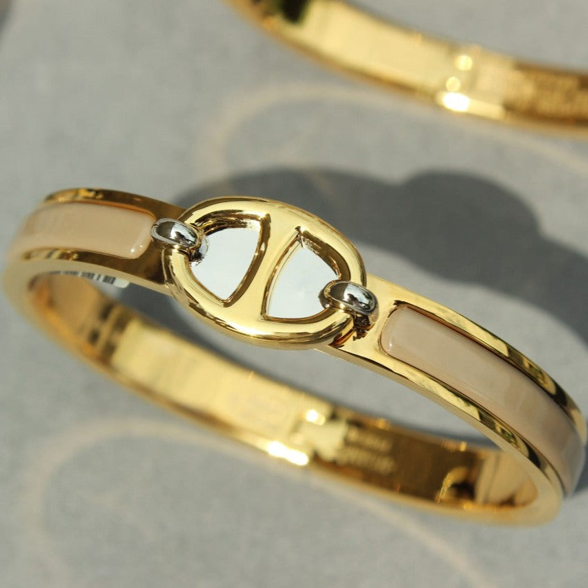 [Garvey]CLIC CHAINE GOLD BRACELET