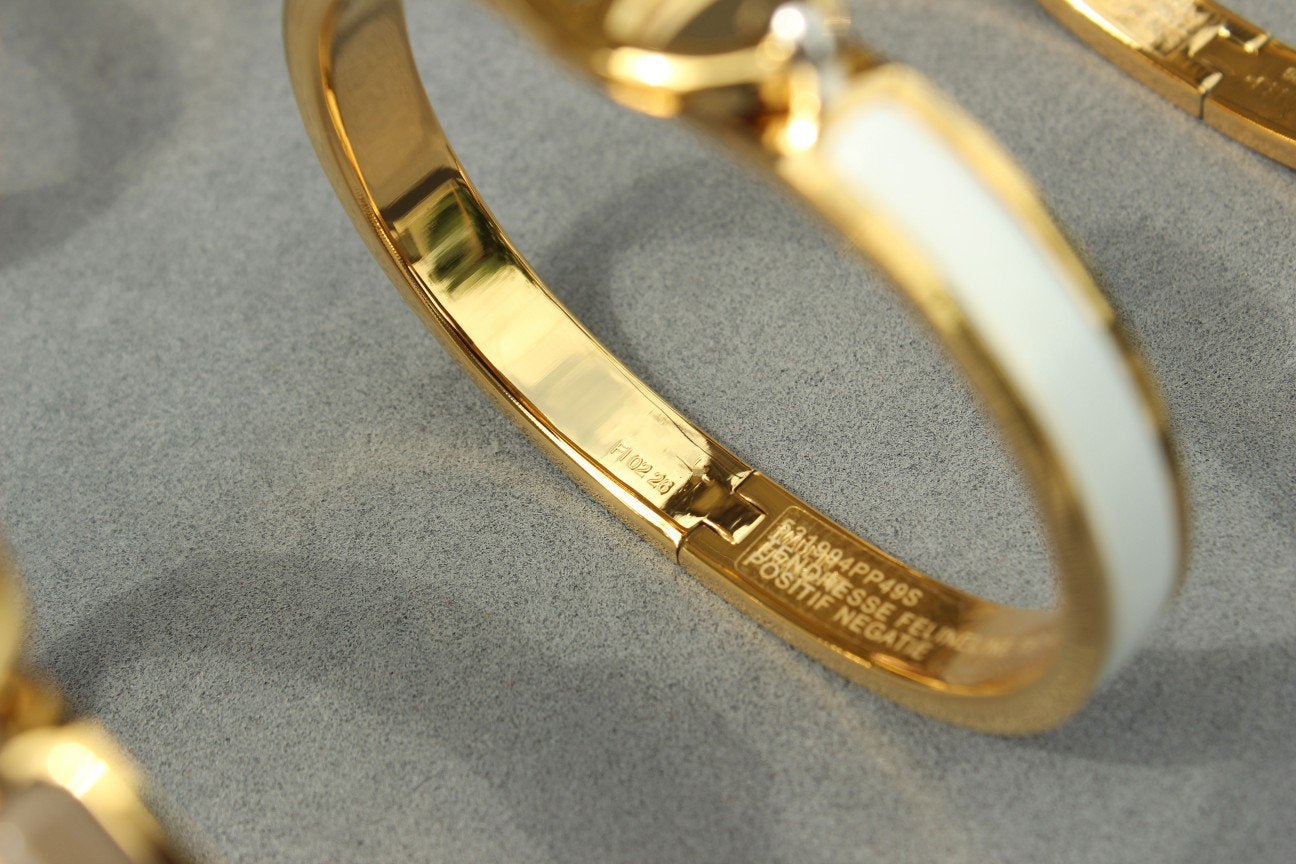 [Garvey]CLIC CHAINE GOLD BRACELET