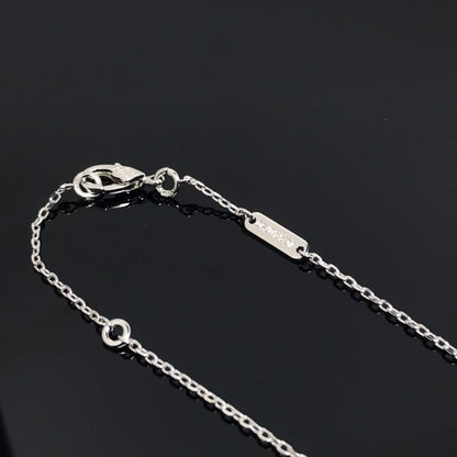 [Garvey ]CLOVER PIETERSITE SILVER LONG NECKLACE
