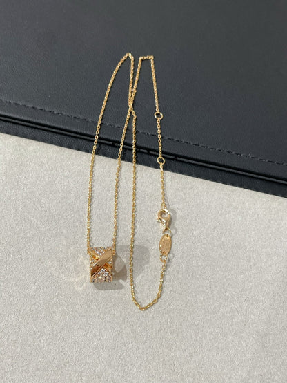 [Garvey ]LIENS EVIDENCE DIAMOND PAVED NECKLACE