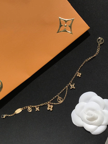[Garvey ]BLOOMING PINK GOLD MOP BRACELET