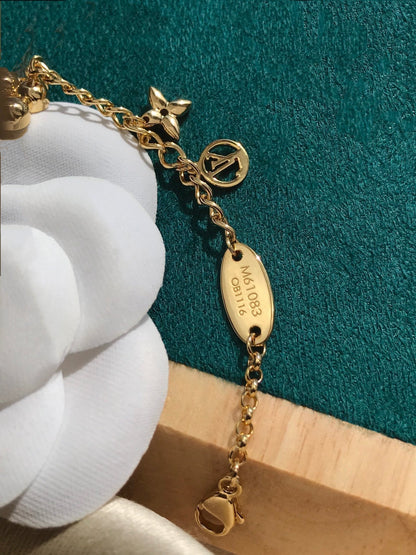 [Garvey ]BLOOMING PINK GOLD MOP BRACELET