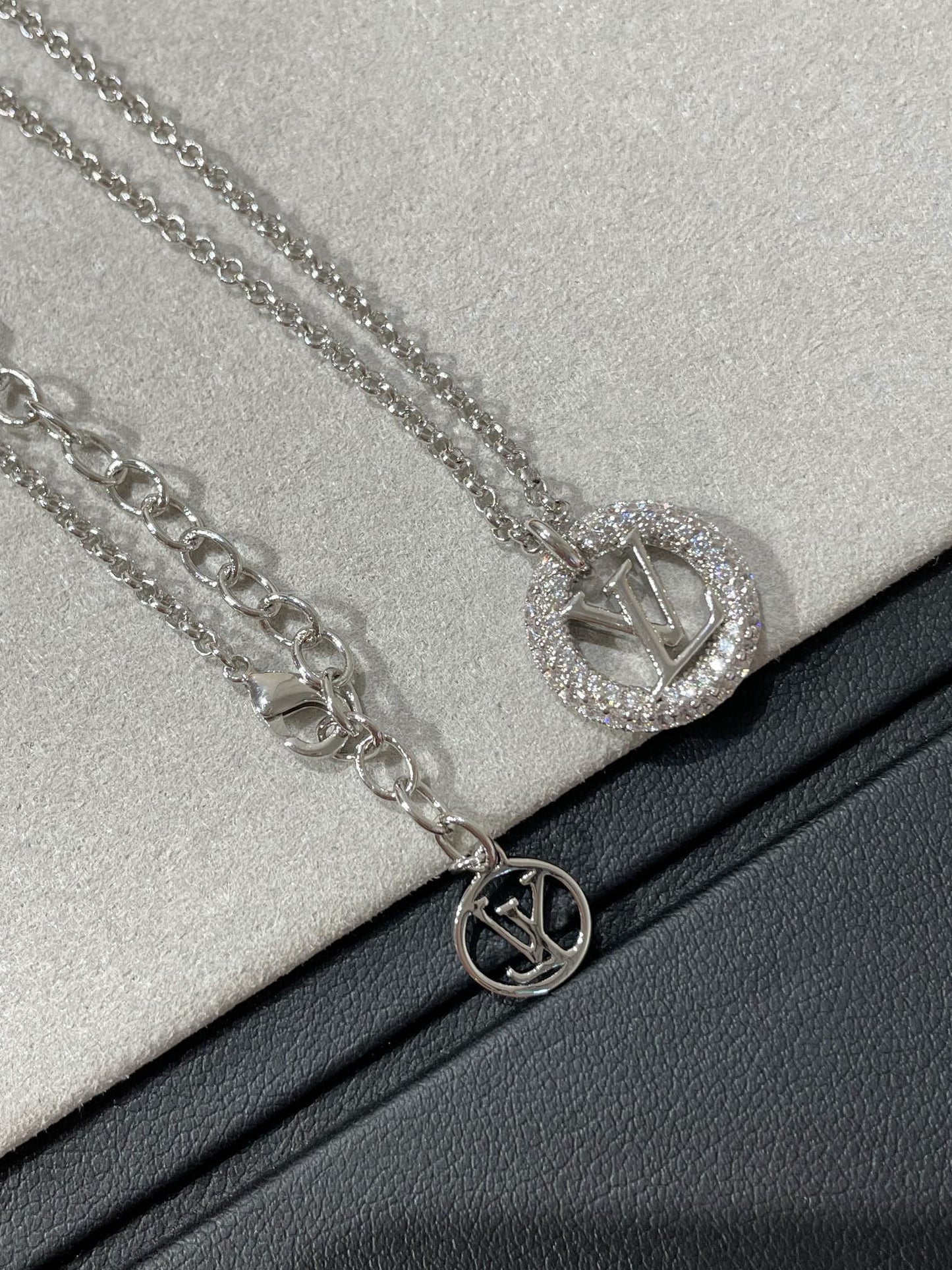 [Garvey]BY NIGHT DIAMOND PAVED NECKLACE