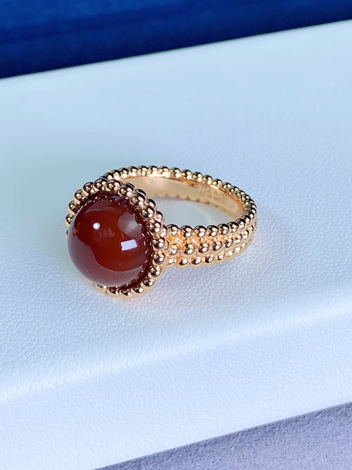 [Garvey ]PERLEE COULEURS ROSE GOLD RING