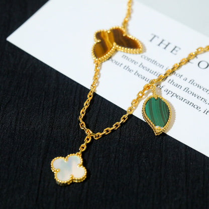 [Garvey ]LUCKY SPRING 5 MOTIF GOLD BRACELET