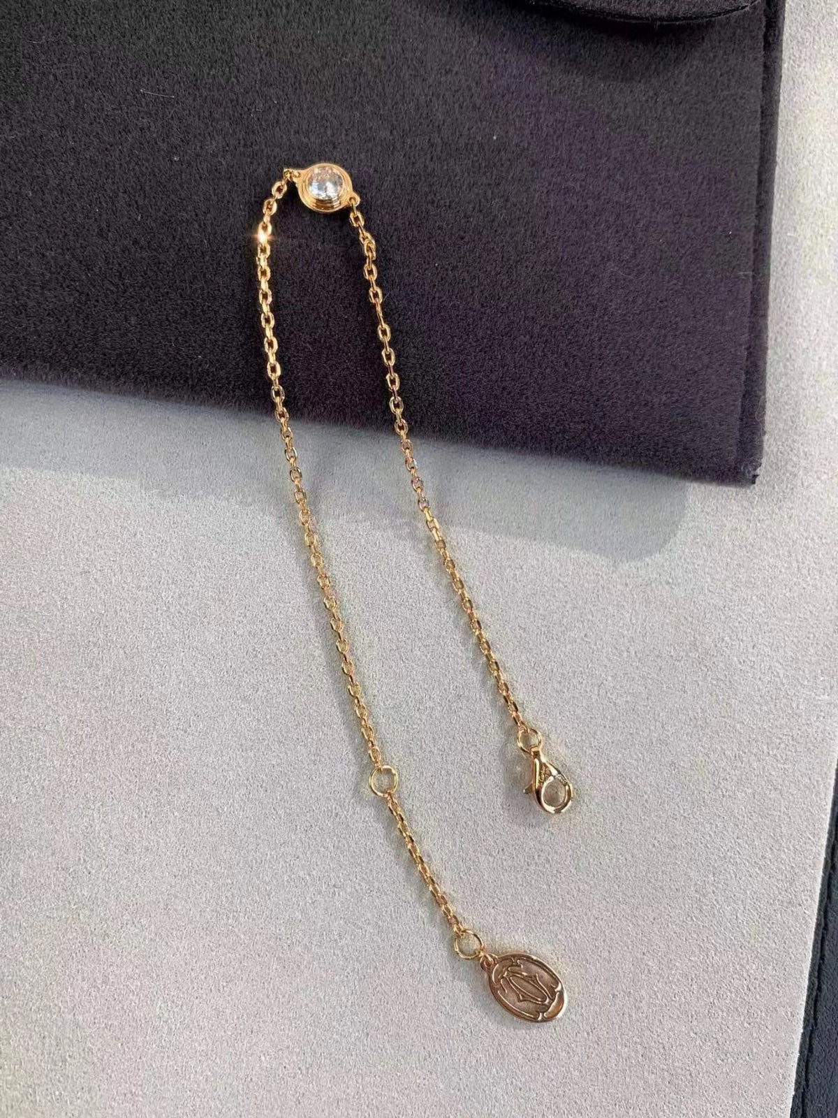 [Garvey ]DAMOUR DIAMOND LINK BRACELET