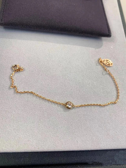 [Garvey ]DAMOUR DIAMOND LINK BRACELET